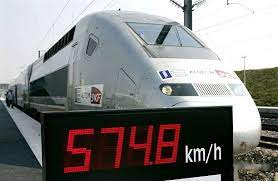 Dünyanın en hızlı treni Fransada - Tarihte Bugün