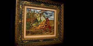 Kahlo'nun 'Ormanda İki Çıplak' Tablosu 8 Milyon Dolara Satıldı - onedio.com